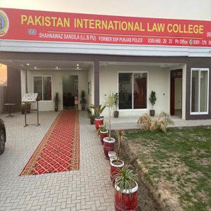 PAKISTAN INTERNATIONAL LAW COLLEGE
